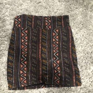 Right tribal skirt